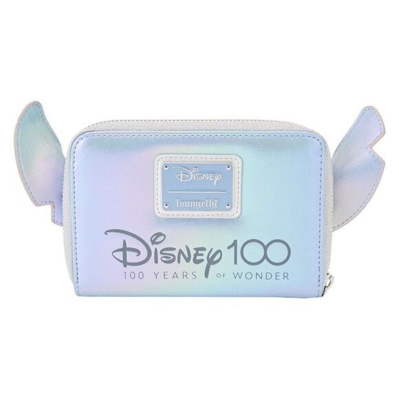 NEW Platinum Stitch Backpack & Wallet Set Limited Disney100 Loungefly NWT - Picture 13 of 14